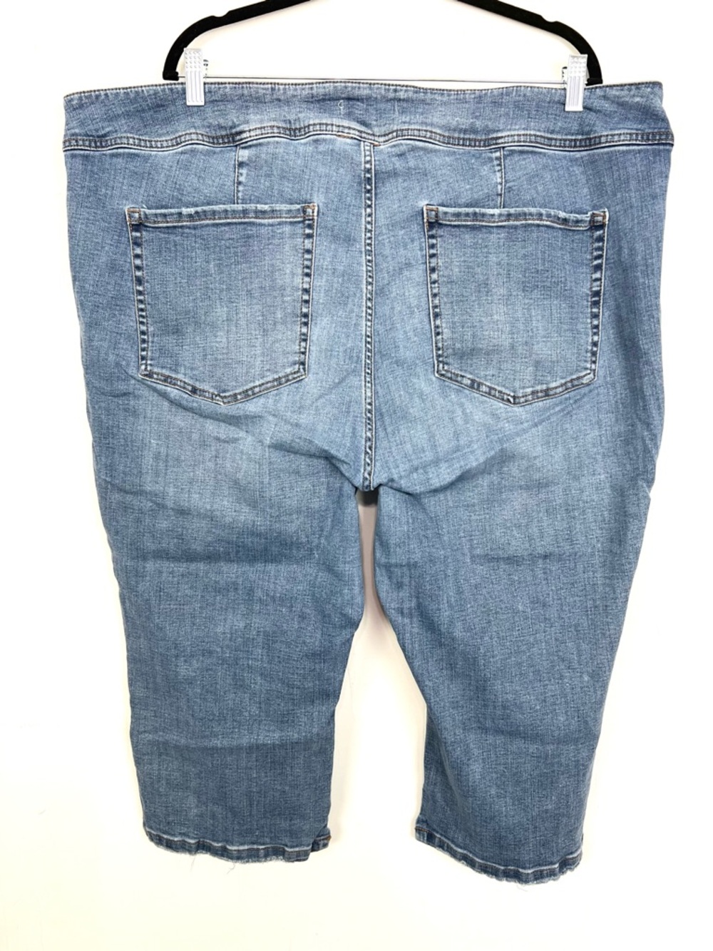 Lane Bryant High-Rise Jegging Crop Jeans Distressed Plus Size 28 4X - Picture 4 of 4